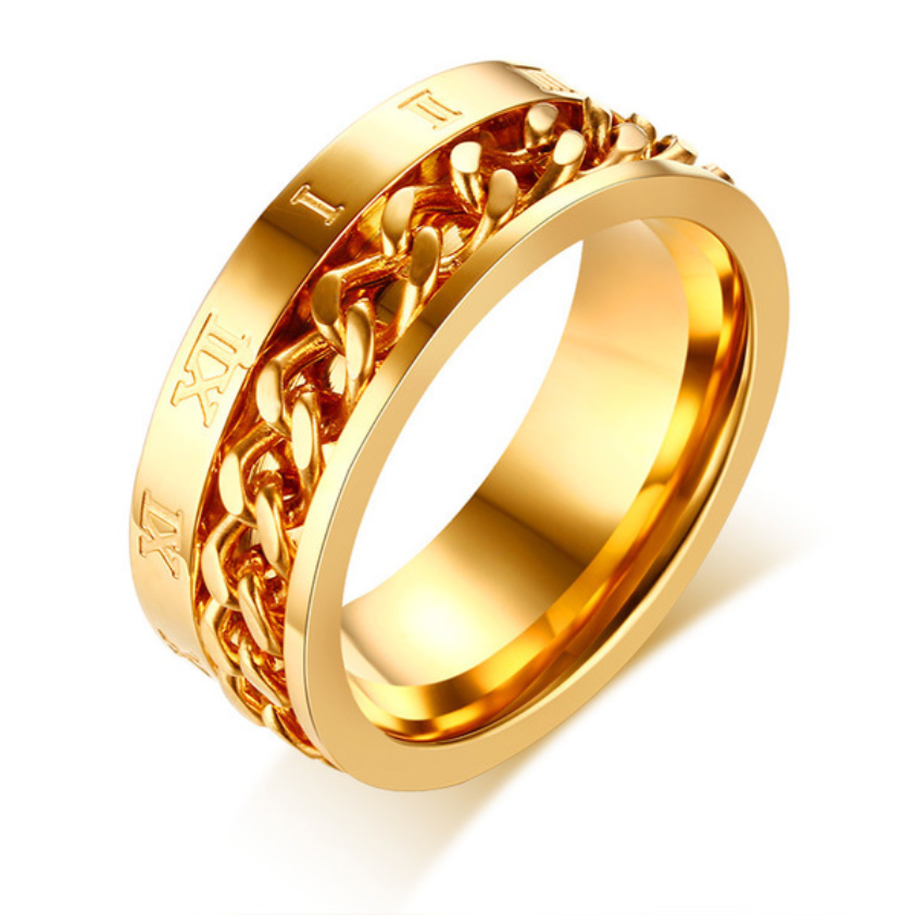 Roman Spinner Ring