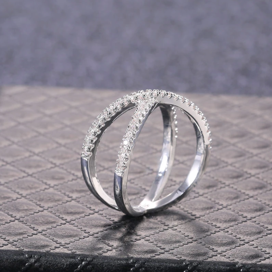 Criss Cross Ring