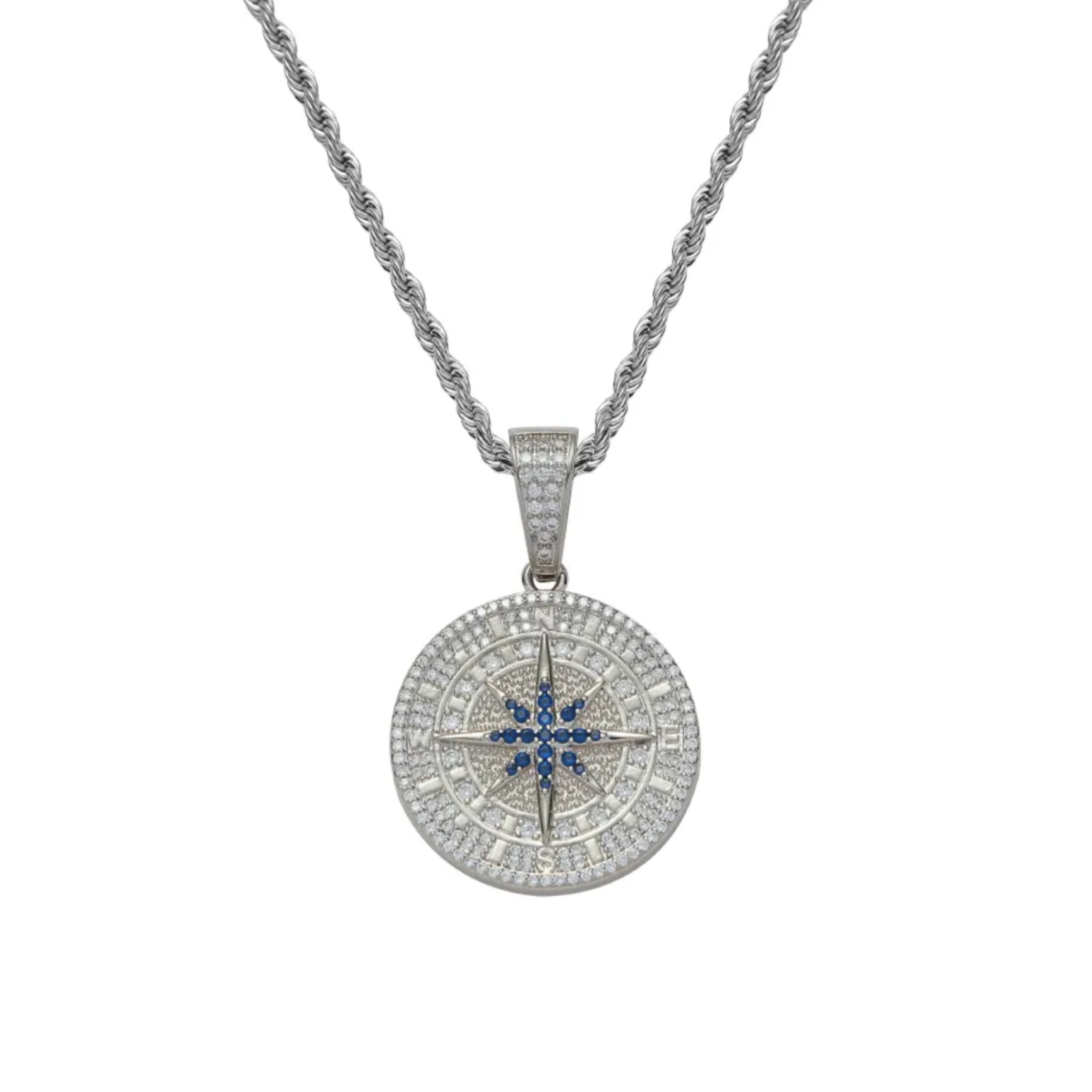 Compass Pendant Chain