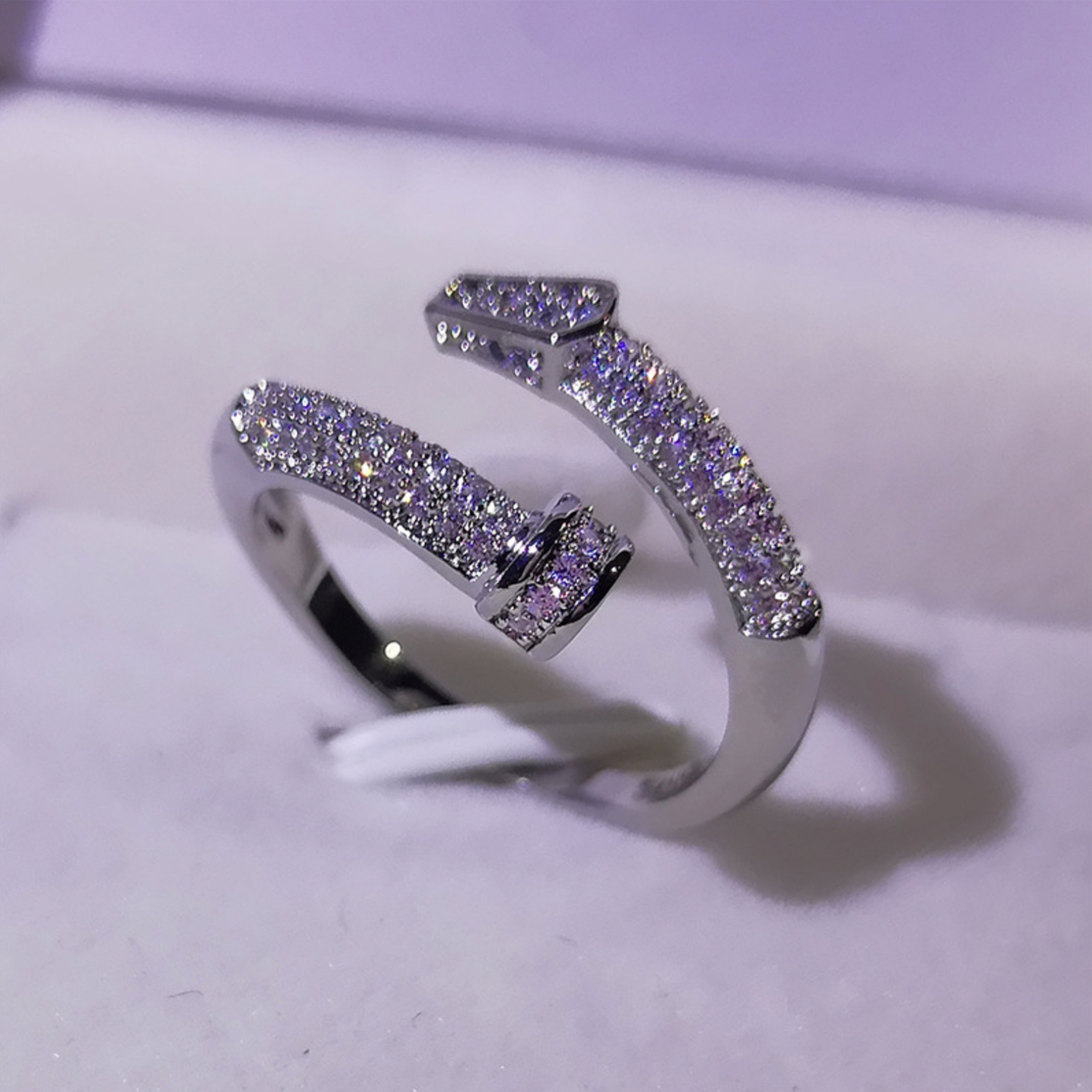 Nail Ring CZ