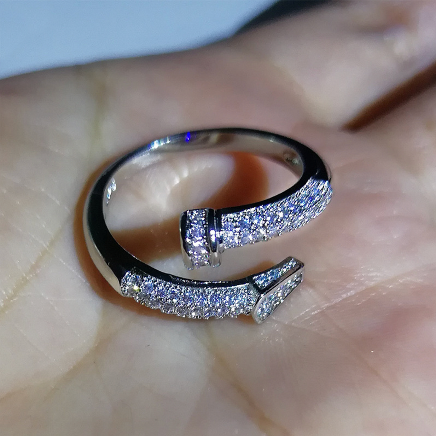 Nail Ring CZ